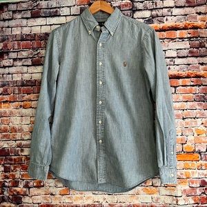 Ralph Lauren Blue Button Down Shirt